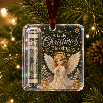 🎄💵 Christmas Cash Gift Ornament – Festive Money Holder Keepsake for the Tree
