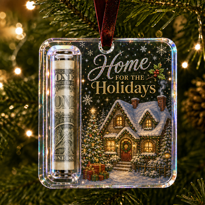 🎄💵 Christmas Cash Gift Ornament – Festive Money Holder Keepsake for the Tree