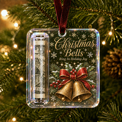 🎄💵 Christmas Cash Gift Ornament – Festive Money Holder Keepsake for the Tree