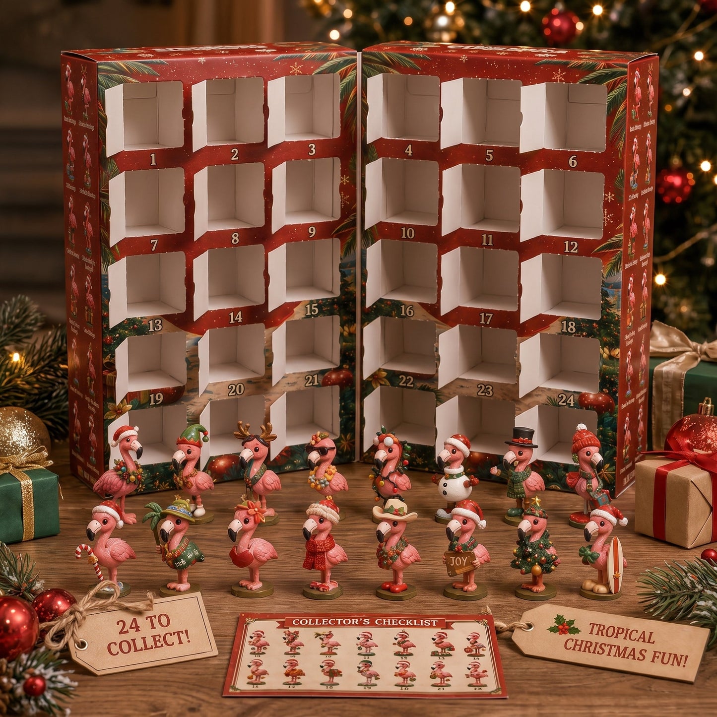 🦩 2026 Christmas Flamingo Advent Calendar