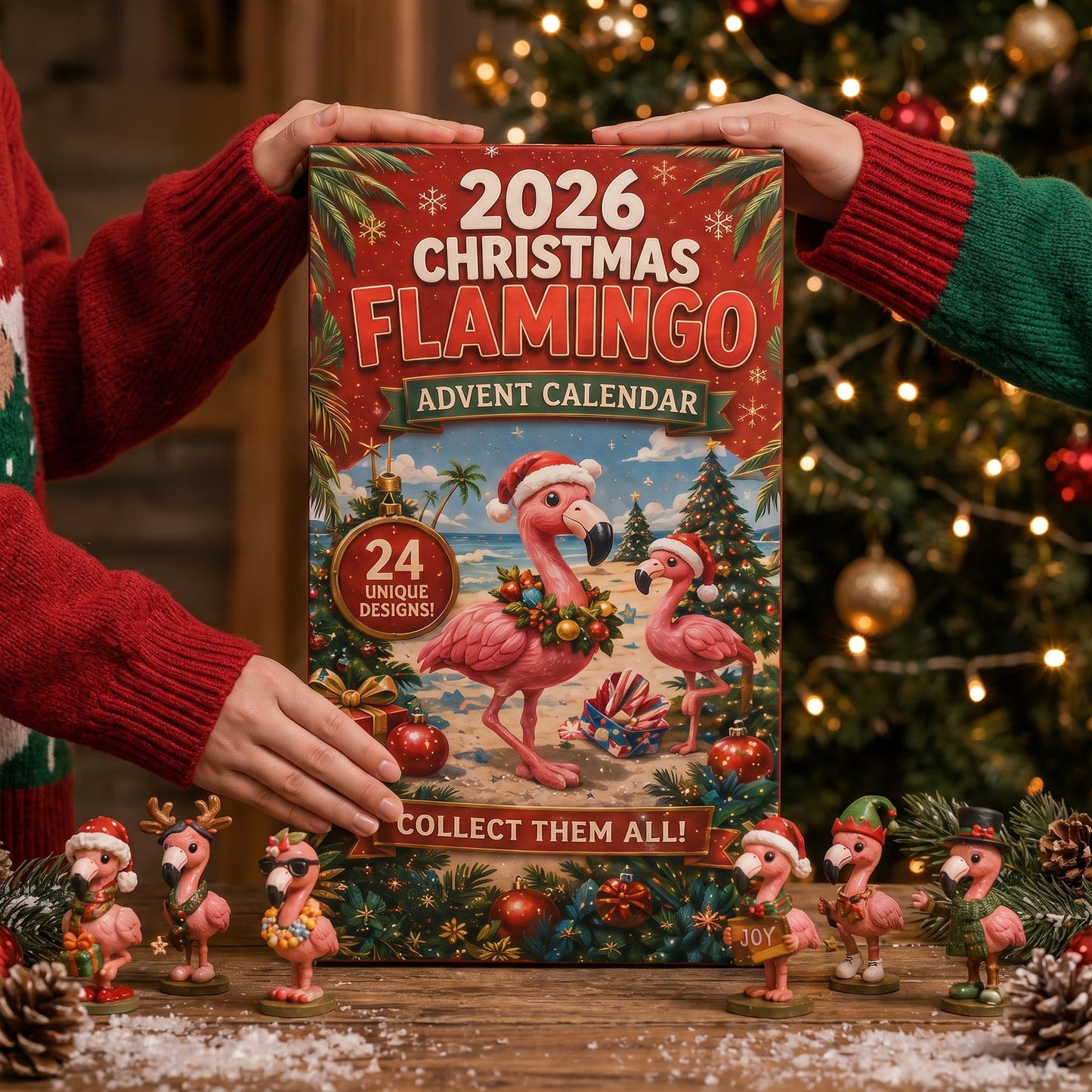 🦩 2026 Christmas Flamingo Advent Calendar