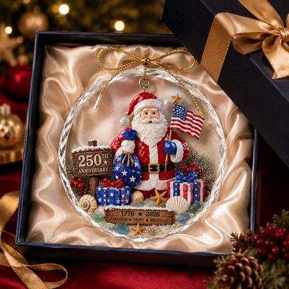 🌊 Ocean Christmas Ornament – 250th Anniversary Edition