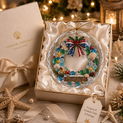 🌊 Ocean Christmas Ornament – 250th Anniversary Edition