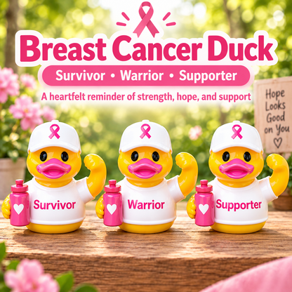 🎀Last Day 49% OFF - Breast Cancer Duck