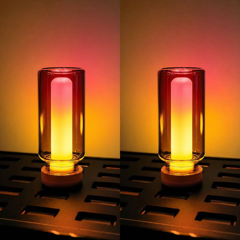ChubbyGlow - Transparent RGB LED Light，USB Powered Mood Lighting for Car/Bedroom/Parties