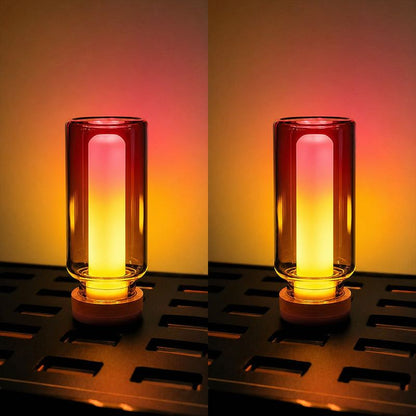 ChubbyGlow - Transparent RGB LED Light，USB Powered Mood Lighting for Car/Bedroom/Parties