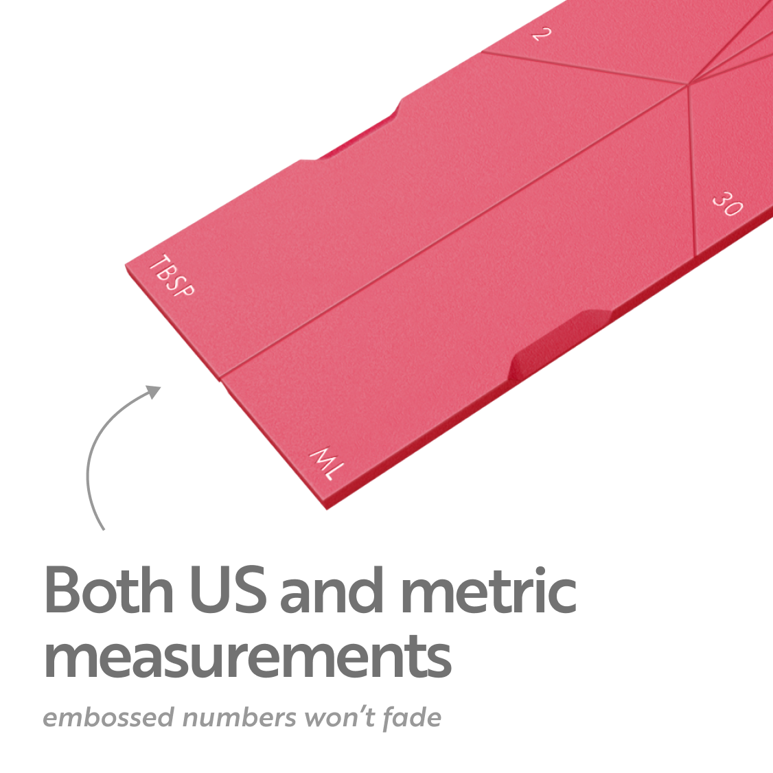 ✨ Fold-Flat Magnetic Measuring Spoons – 2 Spoons, 6 Measurements