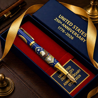 🎁Father's Day gift 一 USA 250th Anniversary Notebook & Pen Set, 1776-2026 Patriotic Gift