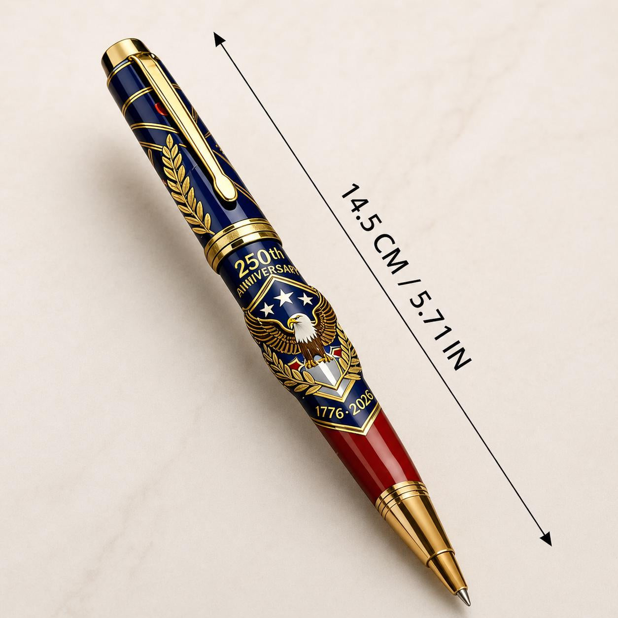 USA 250th Anniversary Commemorative Notebook & Pen Gift Set