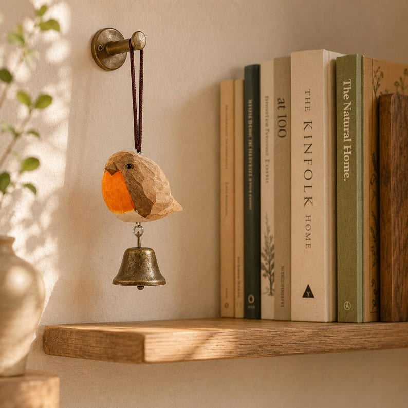 Choose your favorite colorful songbird wind chime