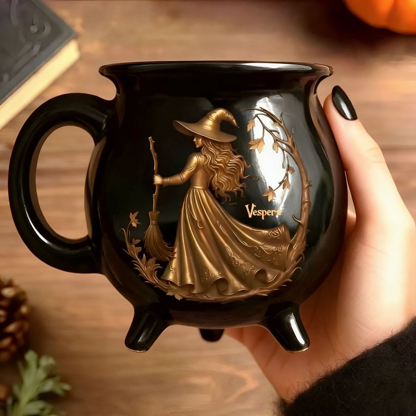 🔥Halloween Early Bird Sale🎃Custom  Witch Cauldron Mug — The Ultimate Halloween Brew! 🔮💀☕️