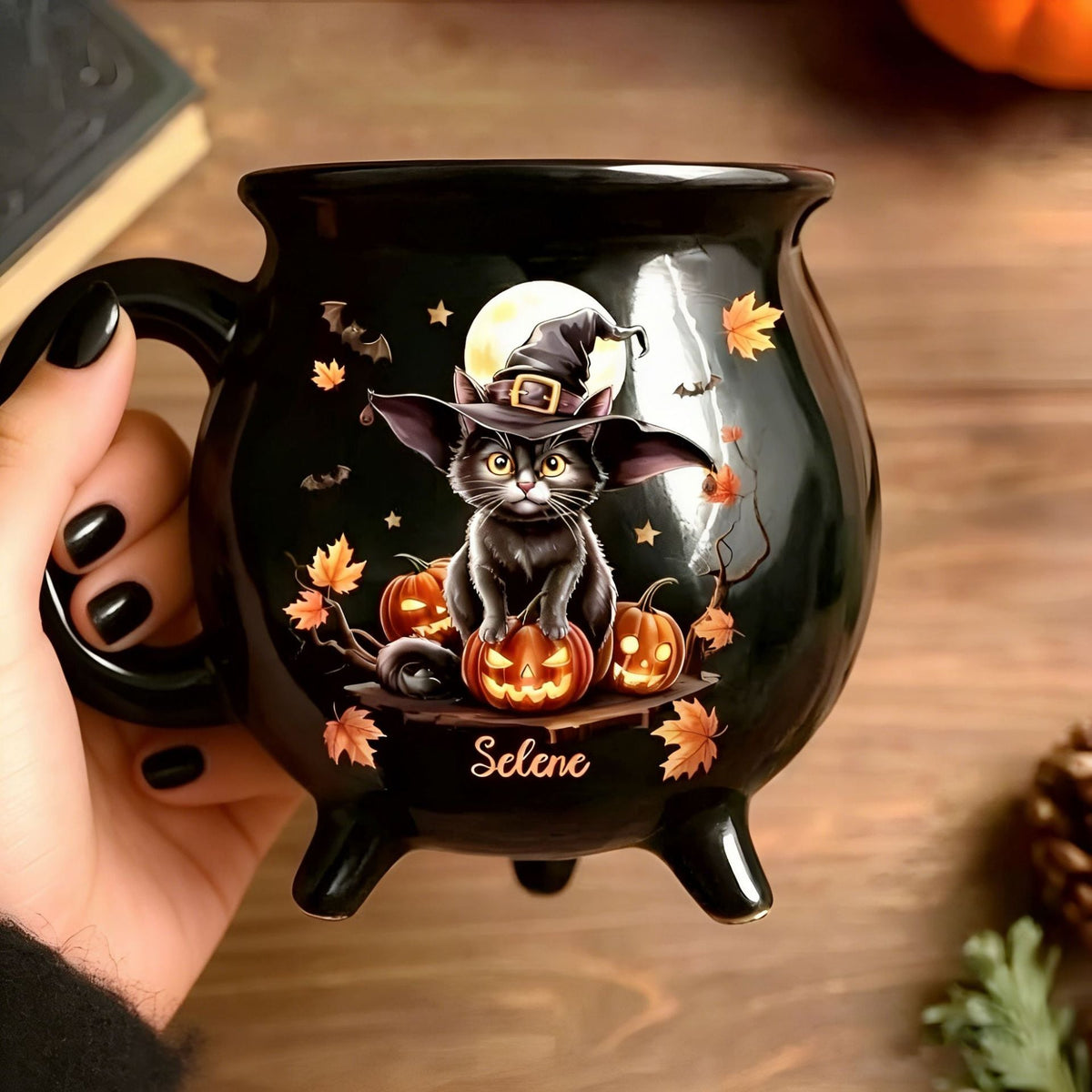 🔥Halloween Early Bird Sale🎃Custom  Witch Cauldron Mug — The Ultimate Halloween Brew! 🔮💀☕️