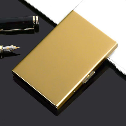 💳 Stainless Steel RFID-Blocking Card Holder