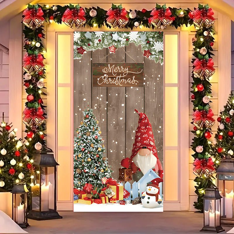 🎄🎅 2026 Festive Christmas Door Cover