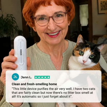 OzoFreshen source image featuring a customer testimonial