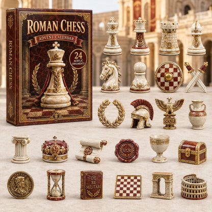 ♟️🏛️ 24 Days of Roman Strategy – Ancient Empire Chess Collector Countdown 2026