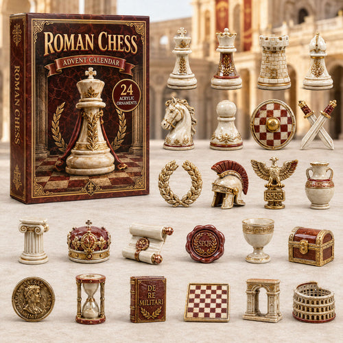 ♟️🏛️ 24 Days of Roman Strategy – Ancient Empire Chess Collector Countdown 2026
