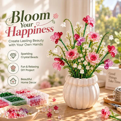 DIY Beaded Wildflower Bouquet Craft Kit