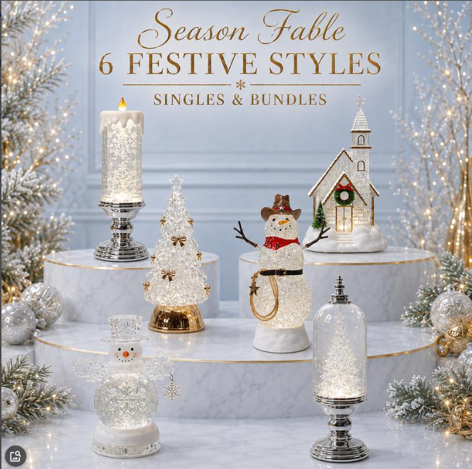 Christmas Lighted Lantern Decor