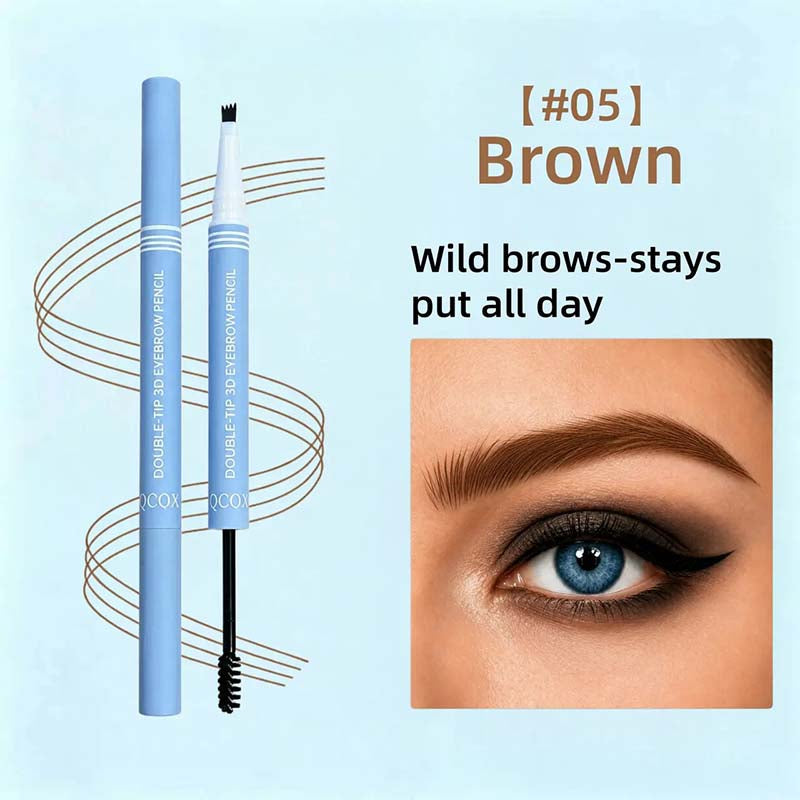 2-in-1 Waterproof Micro-Fork Eyebrow Pen-Tinted Gel Cosmetic🖌️ - image 12