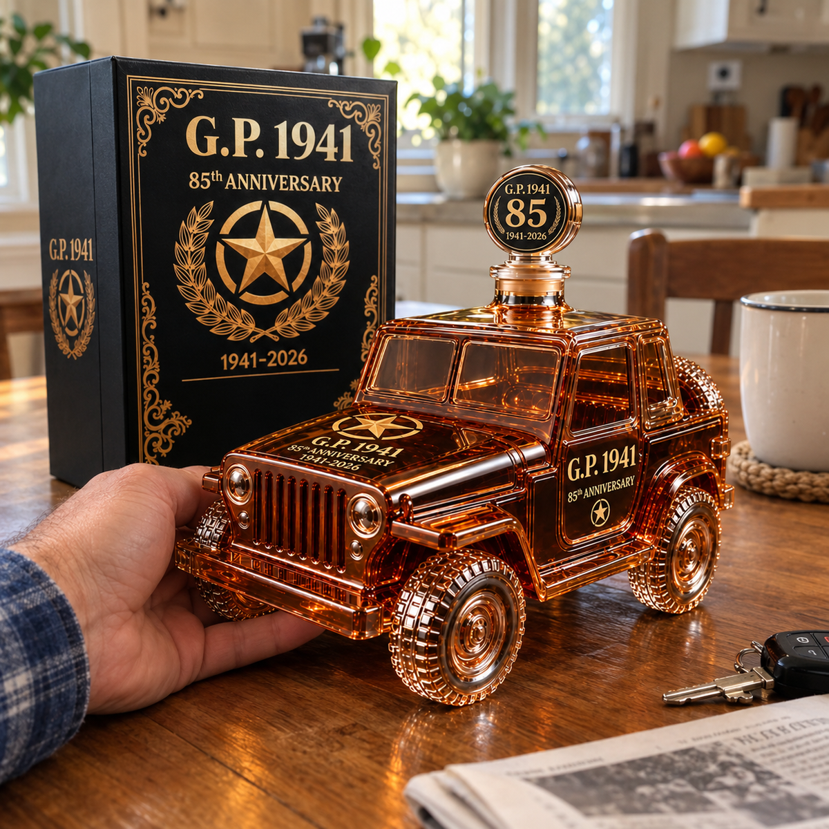 G.P. 1941 85th Anniversary Whiskey Decanter