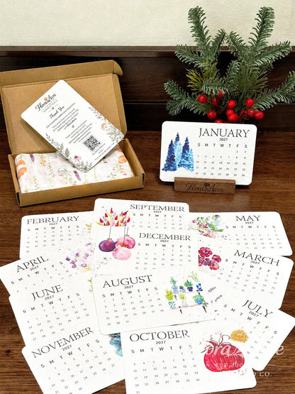 🌱Eco-Friendly Plantable “Timeless” Seed Calendar 2027 ✨ Plan • Plant • Grow • Enjoy