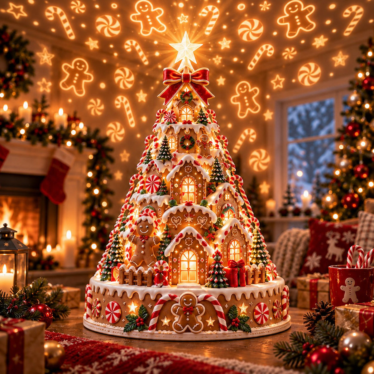 🏆 60,000+ Sold - 🎄MerryRealm™ Christmas Village Lightscape Tree