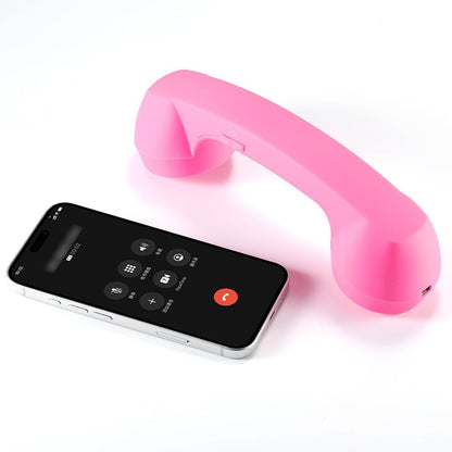📞Vintage Select Bluetooth Phone Handset - Wireless/Wired and USB Phone Receiver for Comfortable Calls, Bluetooth/Type-c Port📞