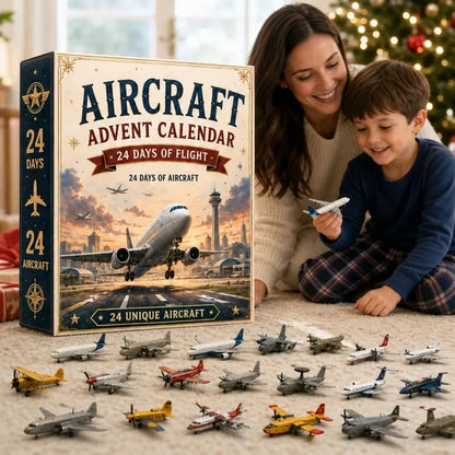 ✈️ Aircraft Advent Calendar 2026 | 24 Days of Flight with 24 Unique Miniature Airplanes, Jets & Aviation Collectibles 🎄🎁