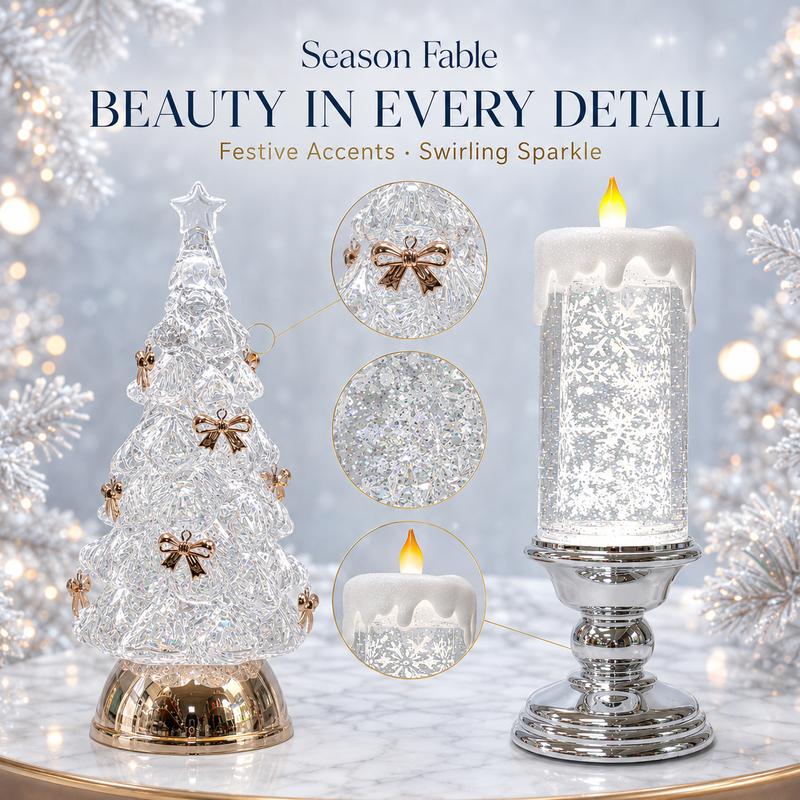 Christmas Lighted Lantern Decor