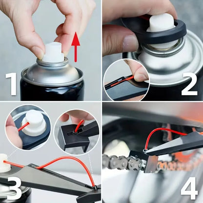 ⭐Tool For Applying Chain Lubricant Without Mess