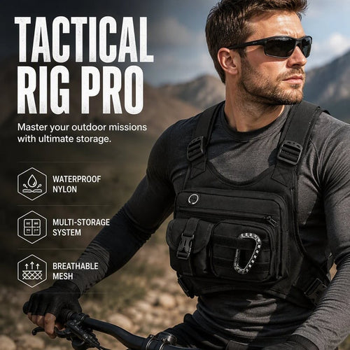 🎒⚡ Tactical Chest Pack – Quick-Access Storage, Secure Fit & Hands-Free Freedom