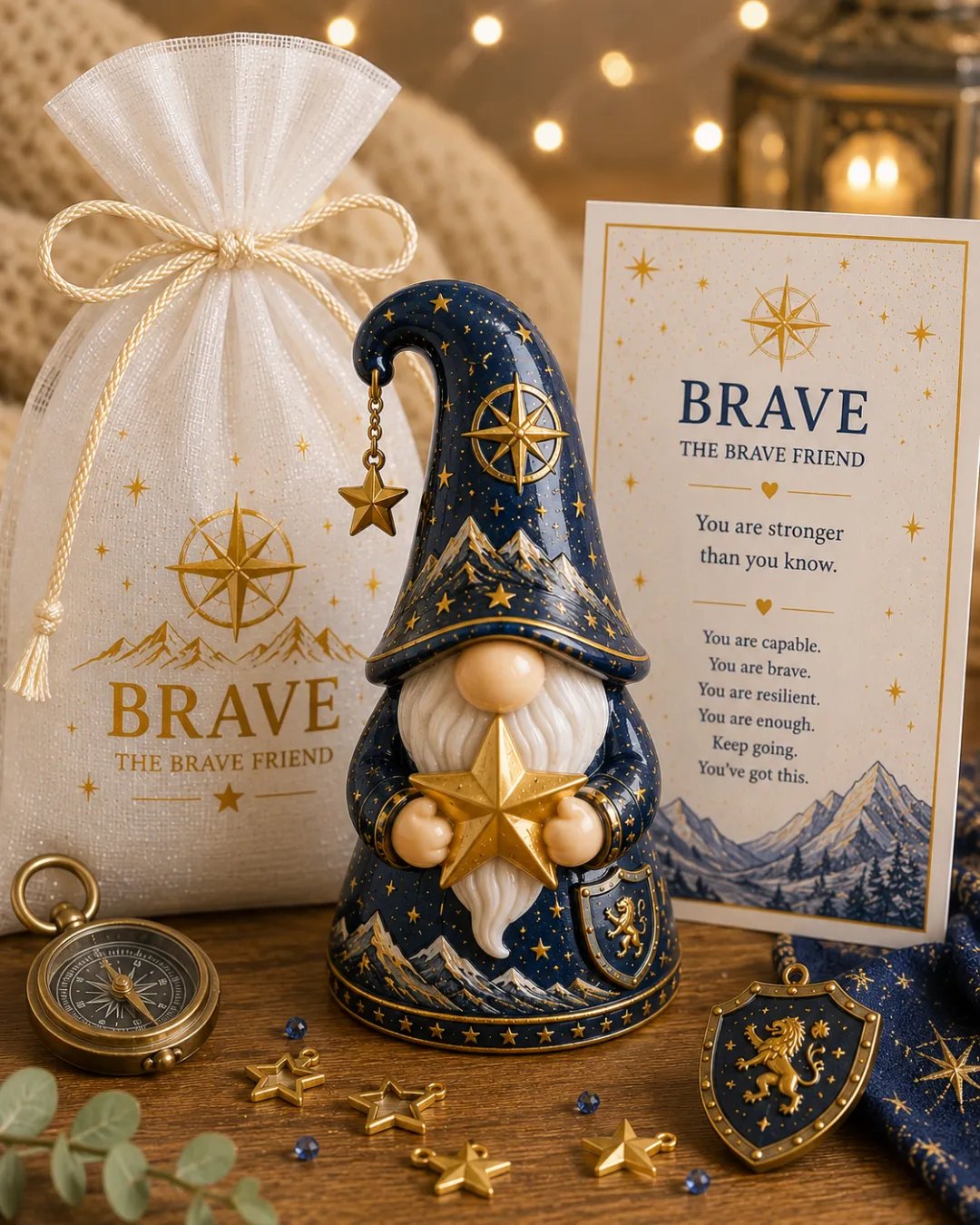 Emotional Support Gnome Gift Set