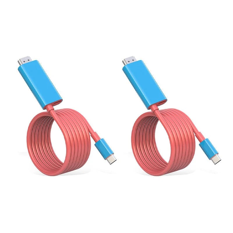 🎮📲 2M USB-C to HDMI Cable – 4K Display & 100W PD Charging for Switch, Phones, Tablets & Laptops