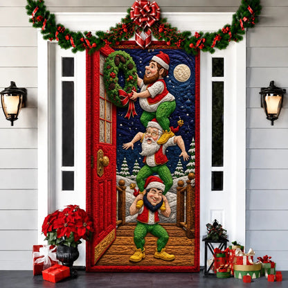 Last day 50% OFF🌟2026 3D Christmas front door decoration