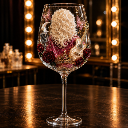 🔥 Queen of Country 1946–2026 3D Glass Collection