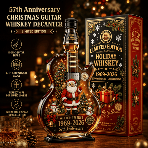 🎸🎄 Rockin’ Christmas Guitar Collector Display – 1969–2026 Anniversary Edition
