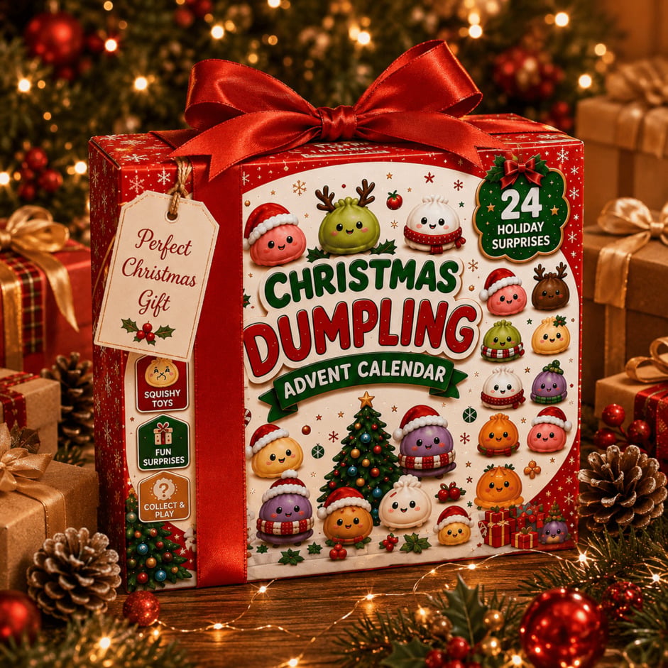 ⏳ Last day 50% OFF – 🎄Christmas Advent Calendar Box🥟