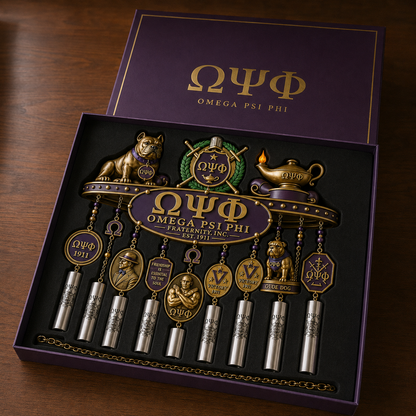 Omega Psi Phi Fraternity Wind Chime