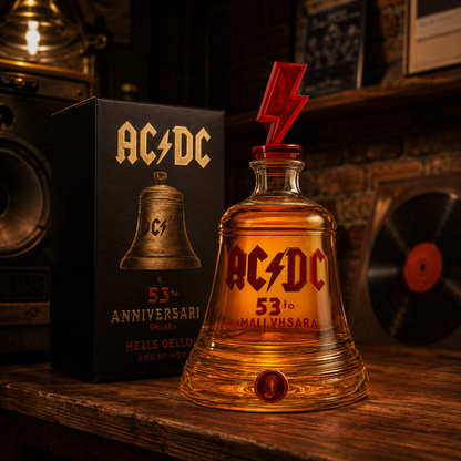 🔔 AC/DC 53rd Anniversary Hell’s Bells Decanter Bottle