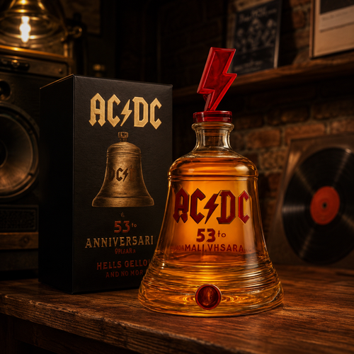 🔔 AC/DC 53rd Anniversary Hell’s Bells Decanter Bottle