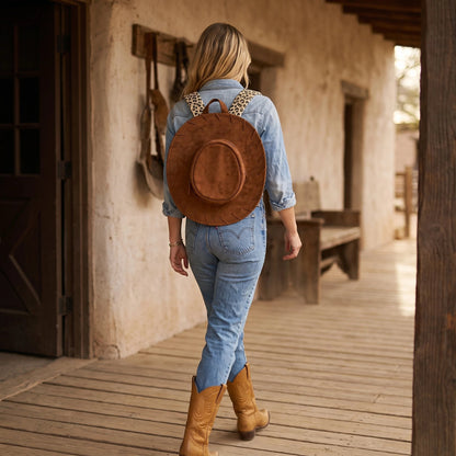 Cowgirl Hat Backpack