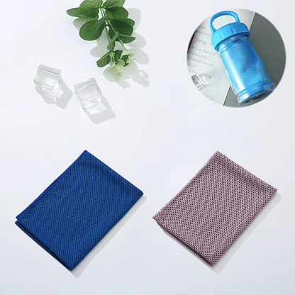 BUY 1 GET 1 FREE🌞Cooling Bottle - Cold Sweat Towel You Can Use Anywhere, Anytime! Reusable Soft Absorbent Cooling Portable