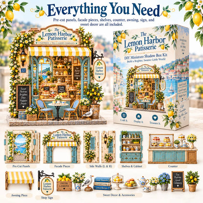 🌊🦪 The Seabreeze Oyster Café™-DIY 3D Miniature Coastal Café Kit