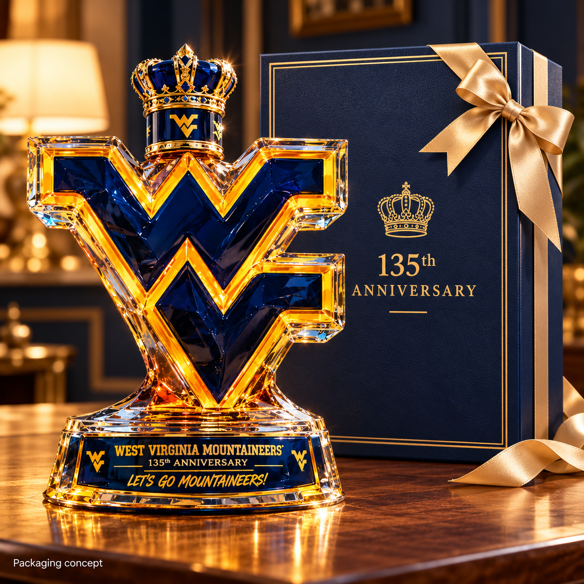 135th Anniversary Whiskey Bottle