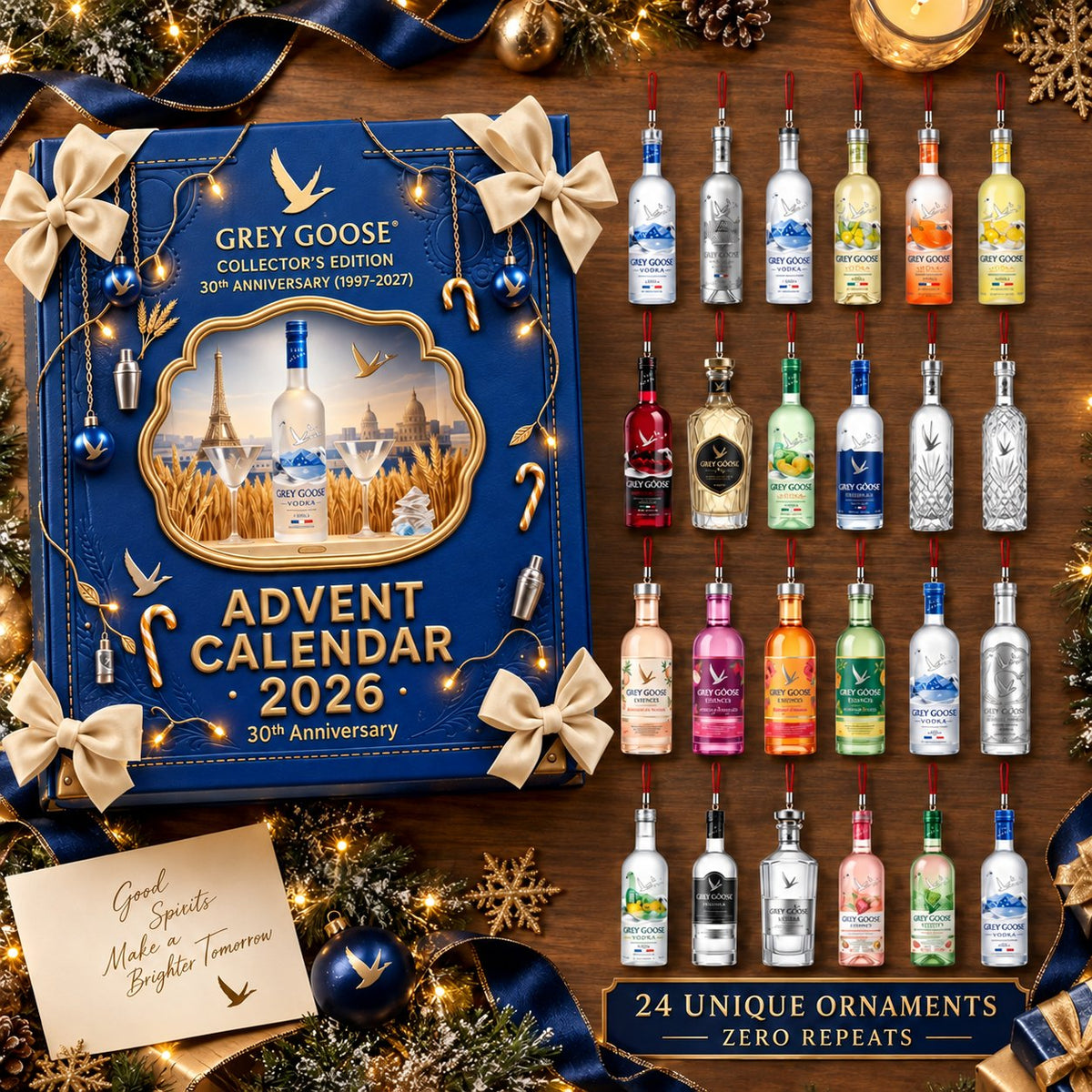 30-Year Collector's Spirit Bottle Advent Calendar 🥂