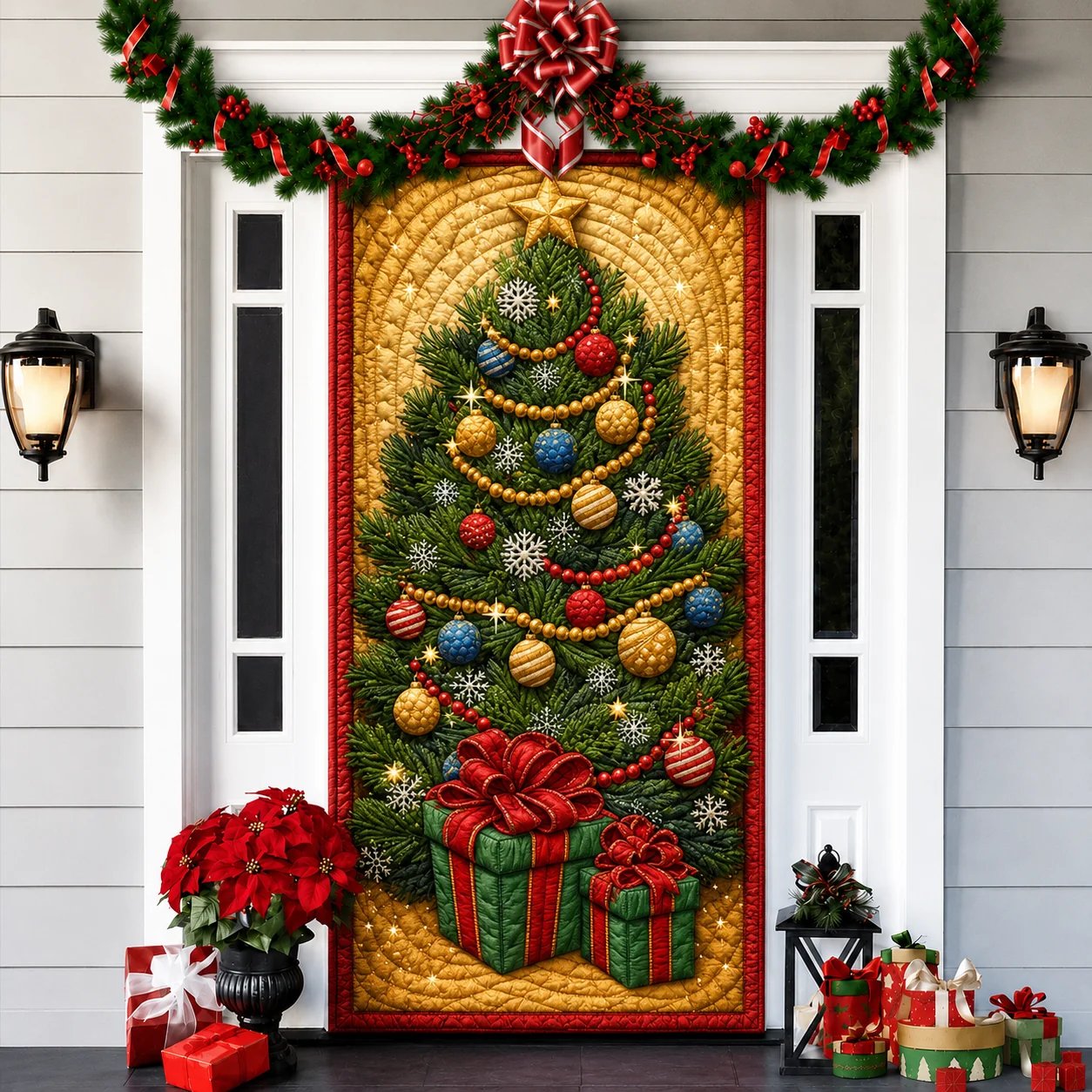 Last day 50% OFF🌟2026 3D Christmas front door decoration