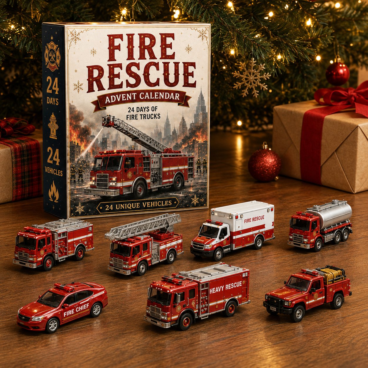 Fire Rescue 24-Day Advent Calendar