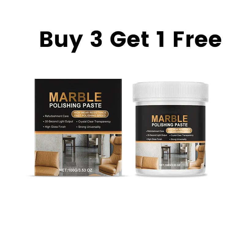 🥳 2026 Best-Seller 🥳💞 Over 50,000 sold! ✨🪨Marble Polishing Paste—Removes scratches and etching marks, restoring the natural luster. The protective layer repels water and fingerprints. Professional-grade restoration that saves you a fortune!