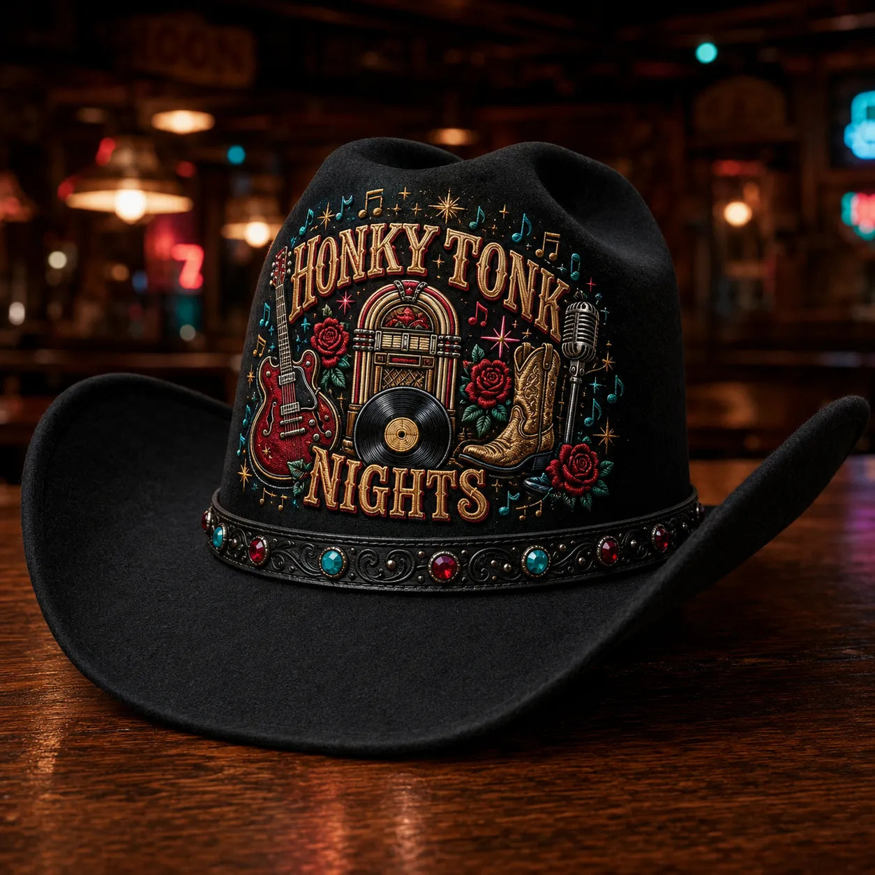 ⏳ Last Day 49% OFF – 🤠 Queen of Country 1946–2026 Tribute Cowboy Hat Collection | Premium Embroidered Western Hats With Guitar, Floral, Rhinestone & Country Music Legacy Designs 🎸✨